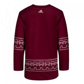 Män Ishockey Arizona Coyotes tröja Blank Adidas 2022-23 Garnet Authentic
